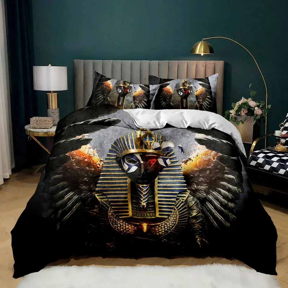 Home Textiles Egypt - 파라오 3D 고대 이집트 부족 편안한
