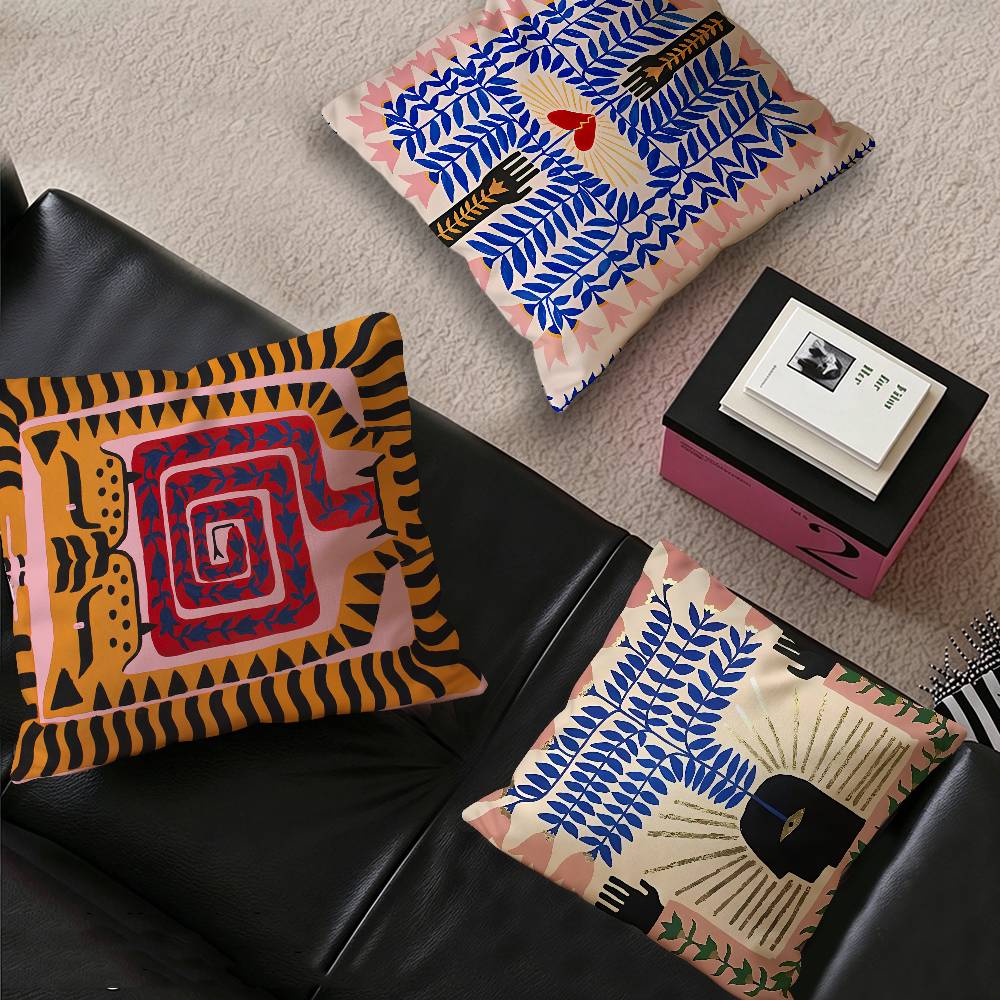 이집트 다채로운 추상 호랑이 쿠션 커버 베개 커버 장식 - Home Textiles Egypt 리뷰 및 가격