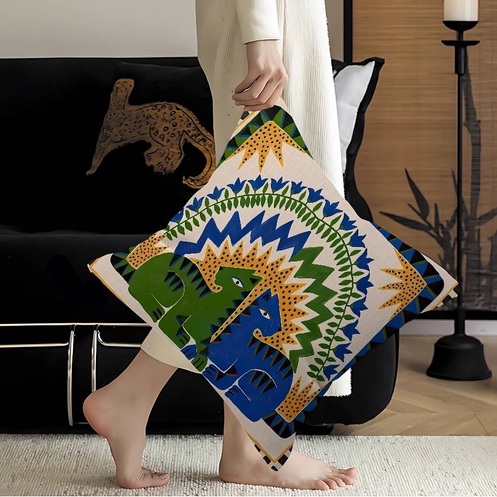 고대 이집트 호랑이 표범 베개 애니메이션 베개 소파 침 - Home Textiles Egypt 리뷰 및 가격
