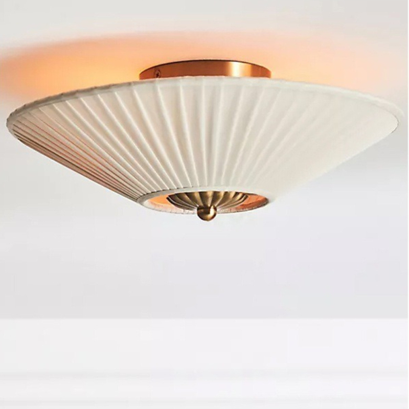 일본식 와비사비 LED 홈 천장 조명 주름진 직물 공예 - Japanese Home Textiles 리뷰 및 가격