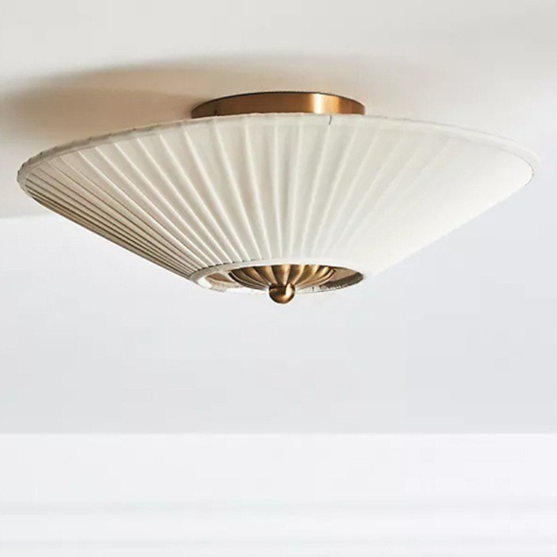 일본식 와비사비 LED 홈 천장 조명 주름진 직물 공예 - Japanese Home Textiles 리뷰 및 가격
