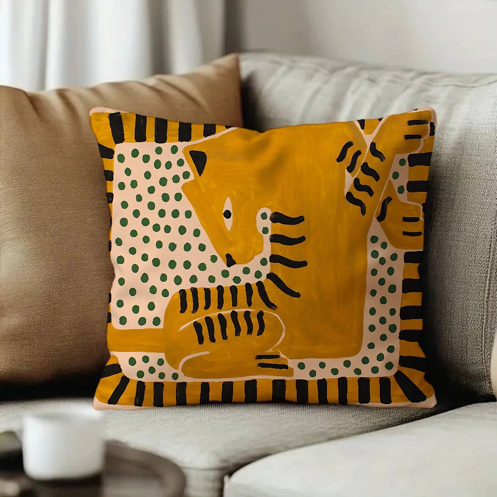 고대 이집트 호랑이 표범 맞춤형 사진 문구 홈 데코레이 - Home Textiles Egypt 리뷰 및 가격