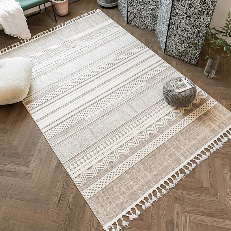 모로코 술 손으로 짠 지역 깔개 거실 북유럽 빈티지 카 - Japanese Home Textiles 리뷰 및 가격
