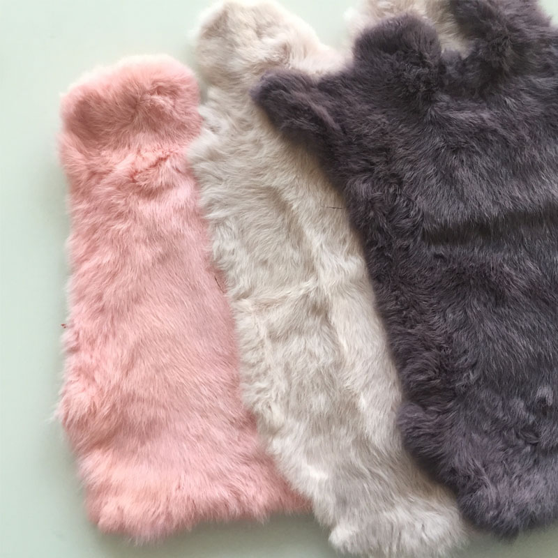 전체 조각으로 여러 가지 빛깔의 진짜 토끼 모피 판매  - Home Textiles Sale 리뷰 및 가격