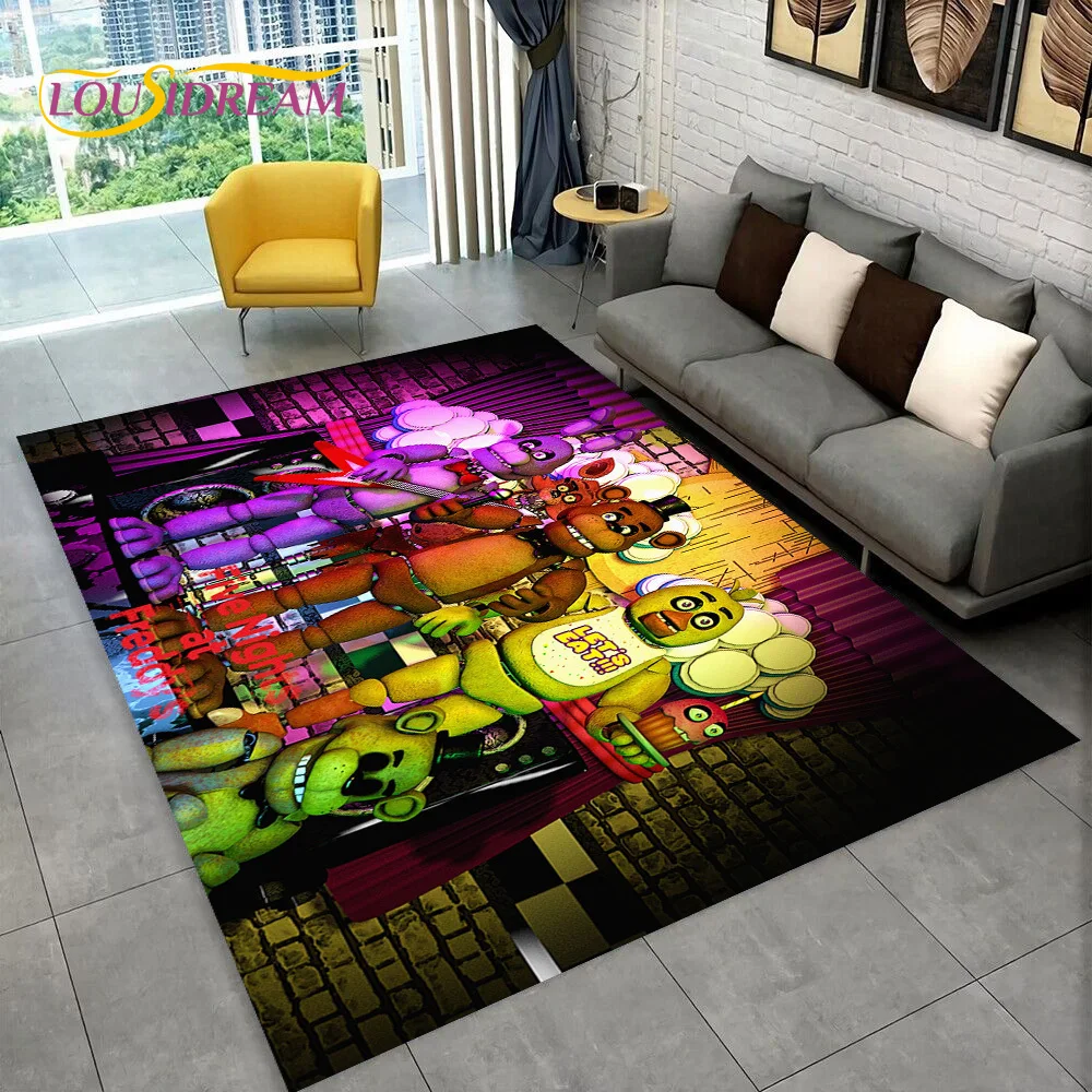 공포 게임 FNAF 프레디 영화 카펫 러그, 가정 거실 - Home Textiles Sale 리뷰 및 가격