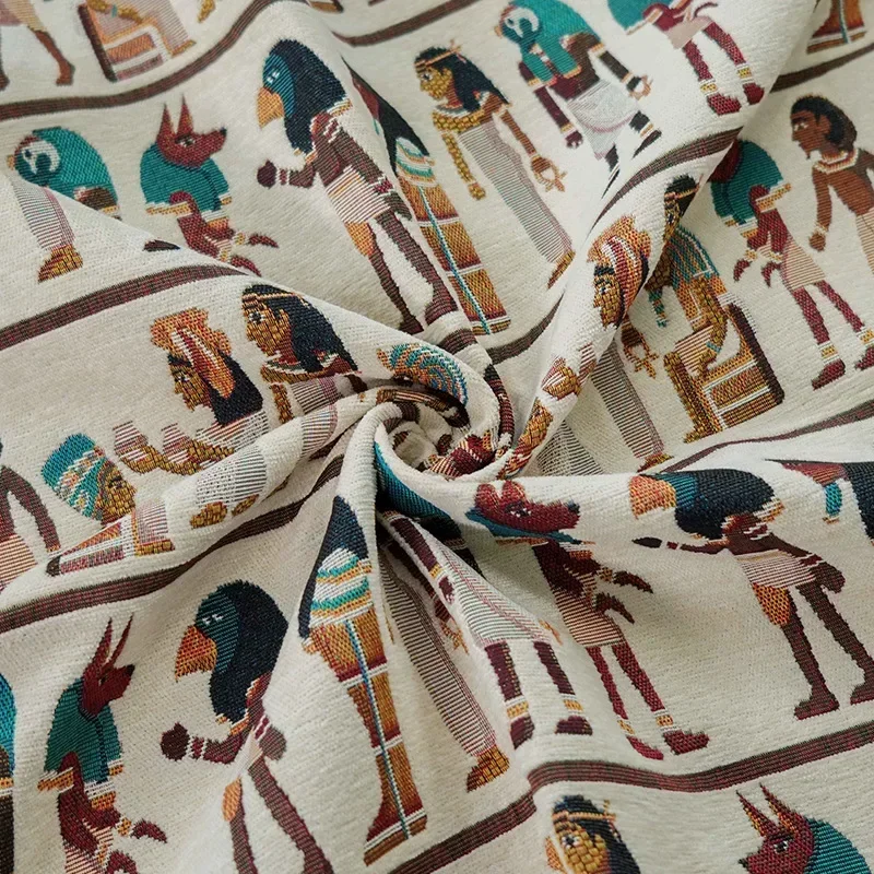 고대 이집트 민족 스타일 원사 염색 자카드 직물 홈 텍 - Home Textiles Egypt 리뷰 및 가격