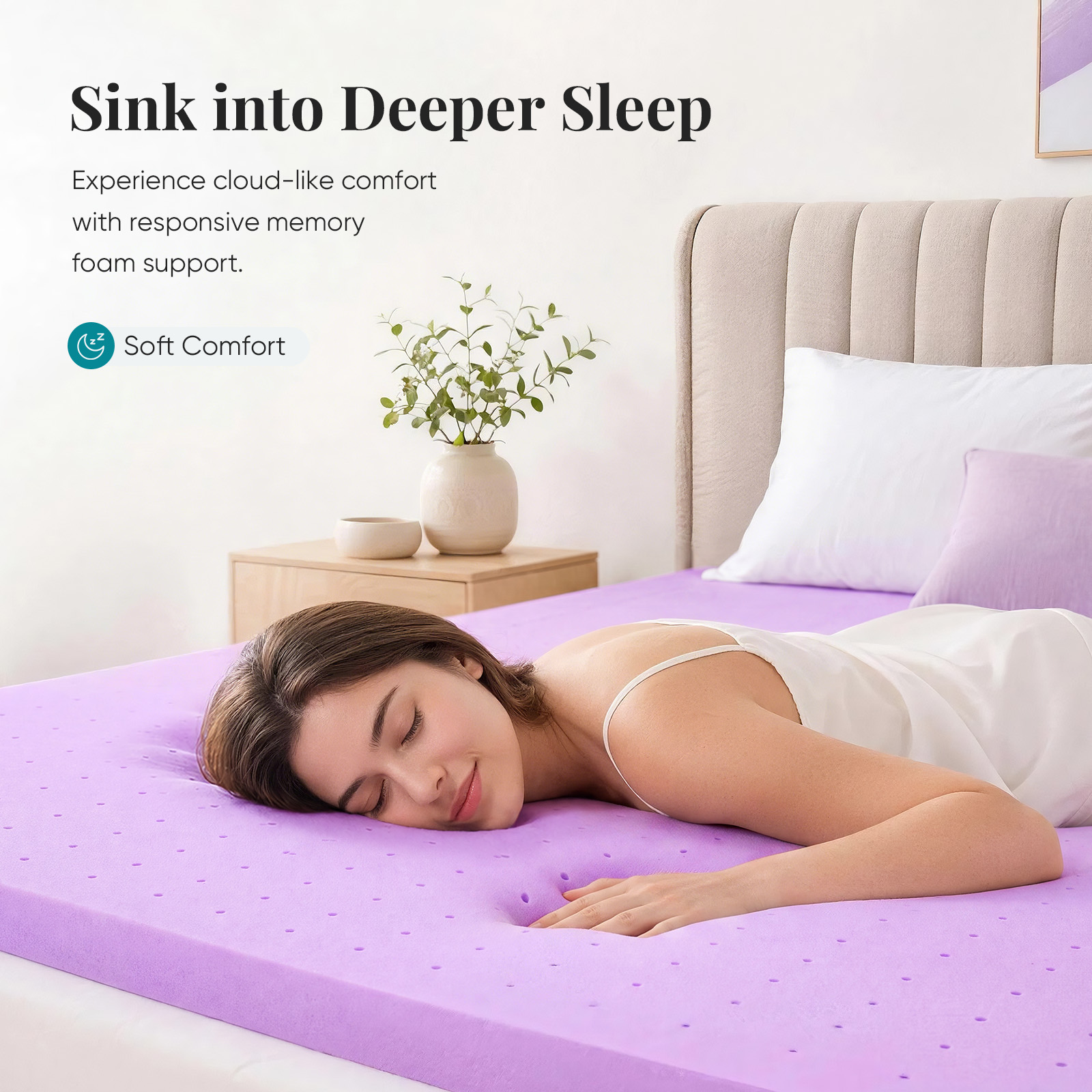 JHK 1.5인치 쿨링 메모리폼 매트리스 토퍼 Cert - Memory Foam Topper 리뷰 및 가격