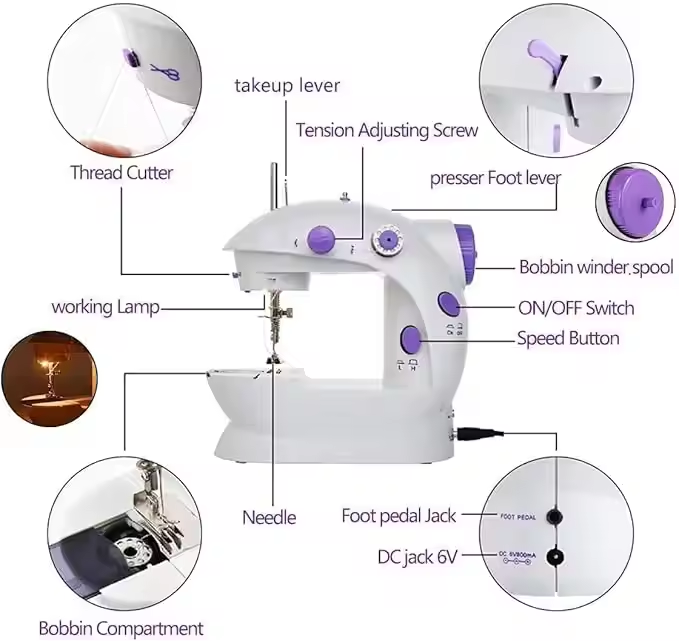미니 전기 가정용 재봉틀 공장 가격 산업용 락스티치 가 - Home Textiles Factory 리뷰 및 가격