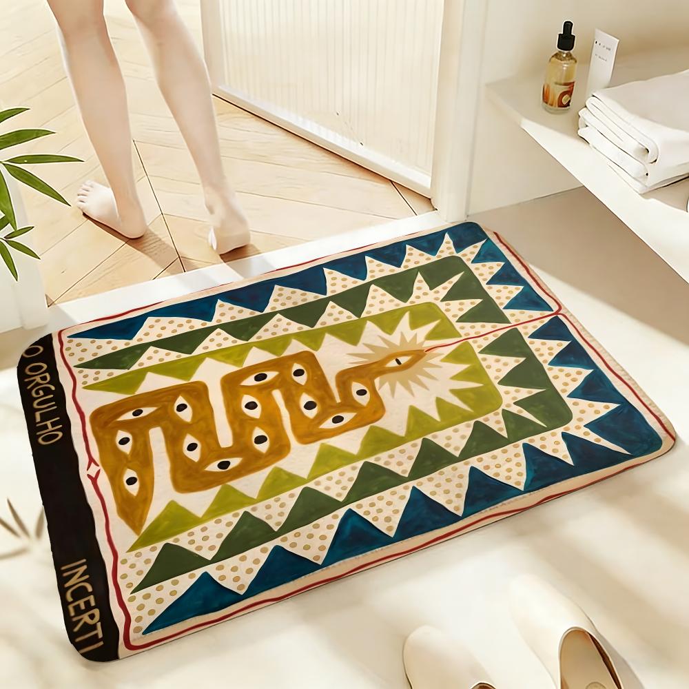 부드러운 흡수성 미끄럼 방지 러그 디자인 고대 이집트  - Home Textiles Egypt 리뷰 및 가격