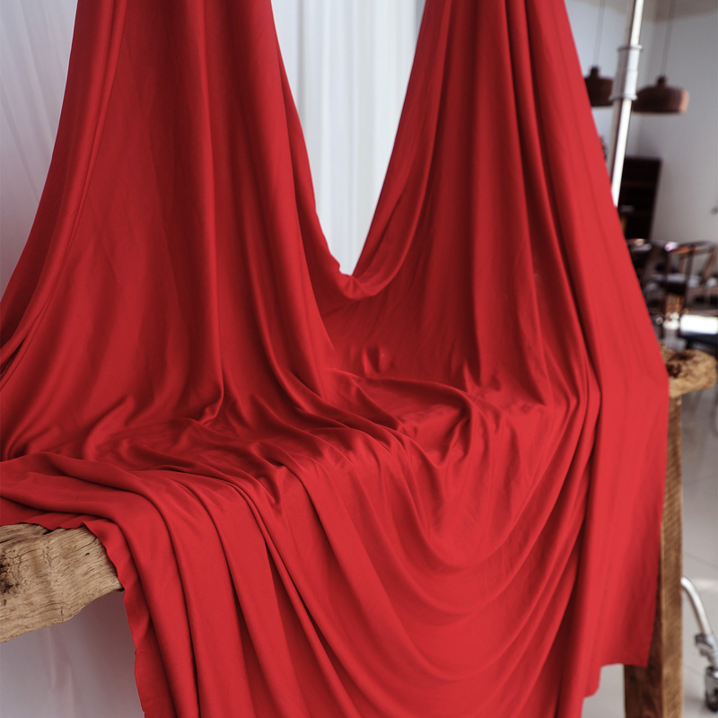 초광폭 니트 원단 부드러운 신축성 있는 저지 커튼 소재 - Home Textiles Curtains 리뷰 및 가격